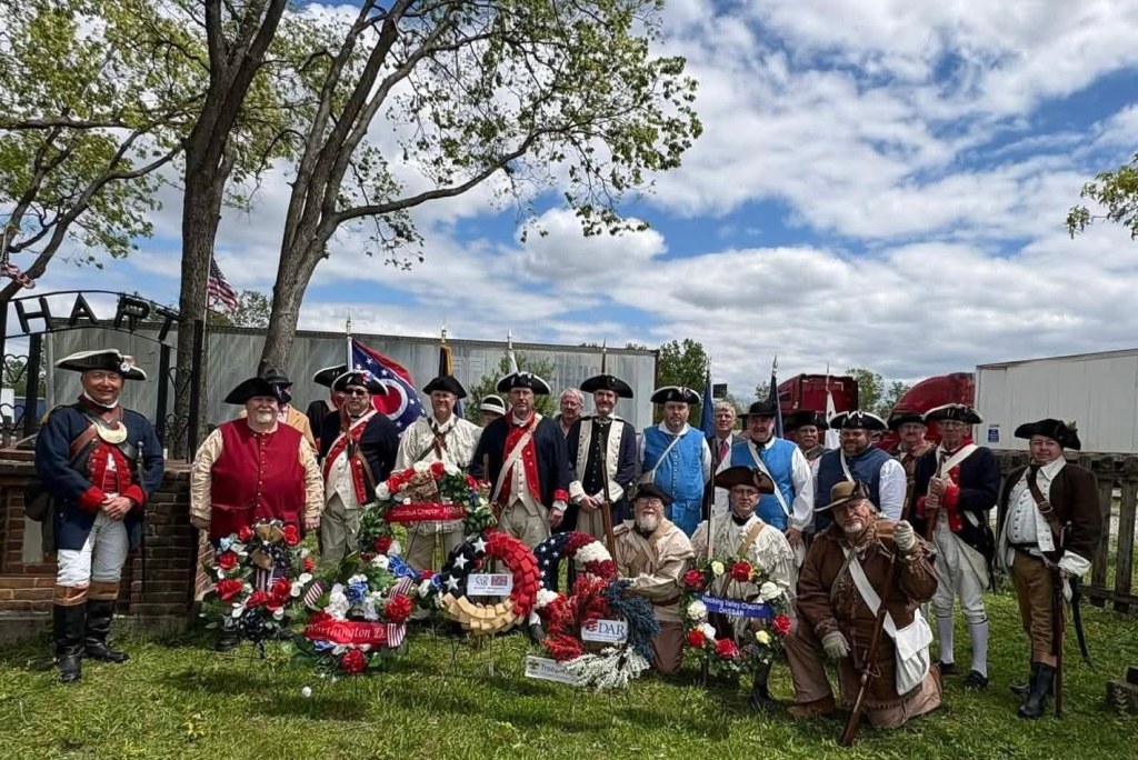 Hart Cemetery Color guard group
